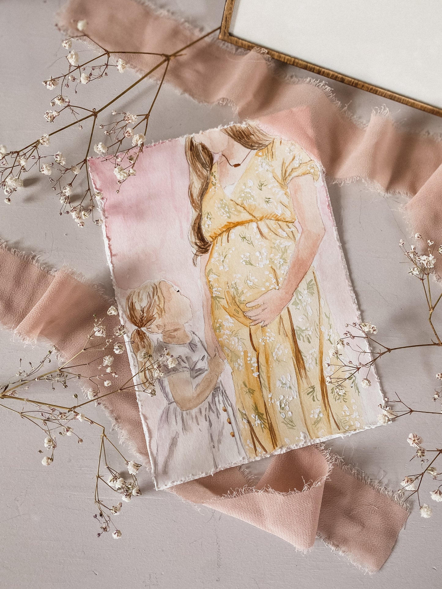 Custom Watercolor Portrait