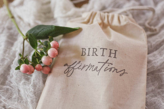 Natural Birth Affirmations - Mantras for Moms