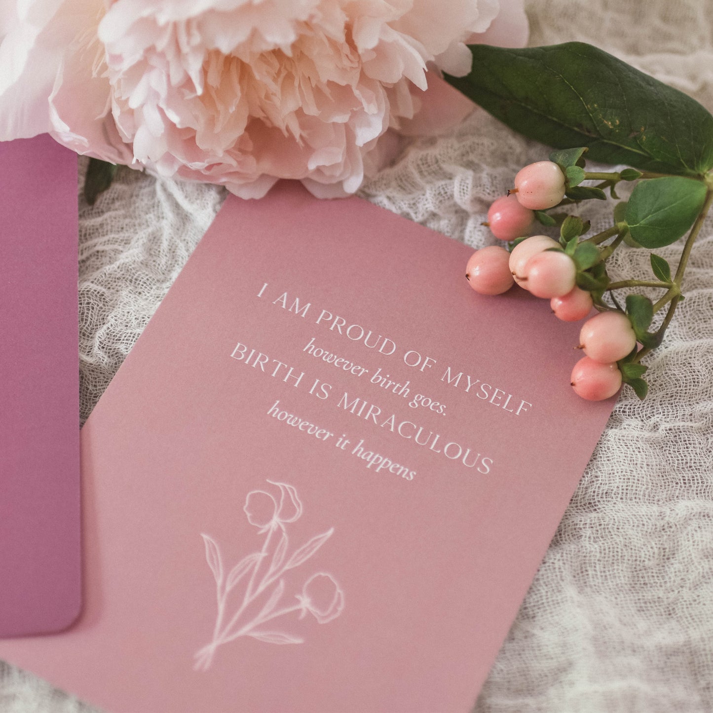 Natural Birth Affirmations - Mantras for Moms
