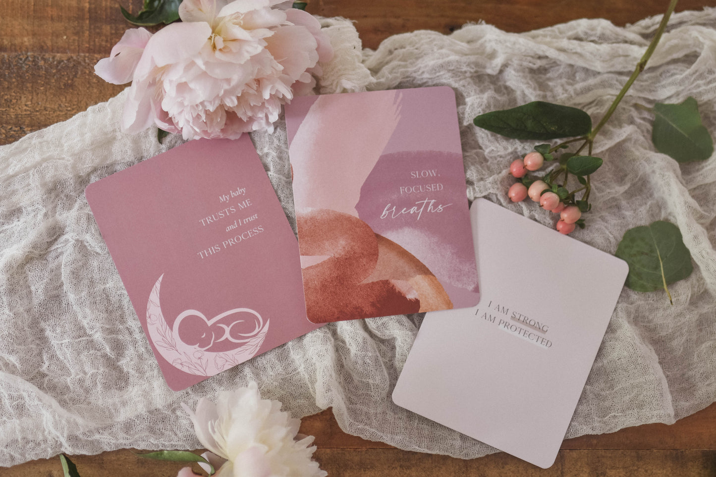 Natural Birth Affirmations - Mantras for Moms