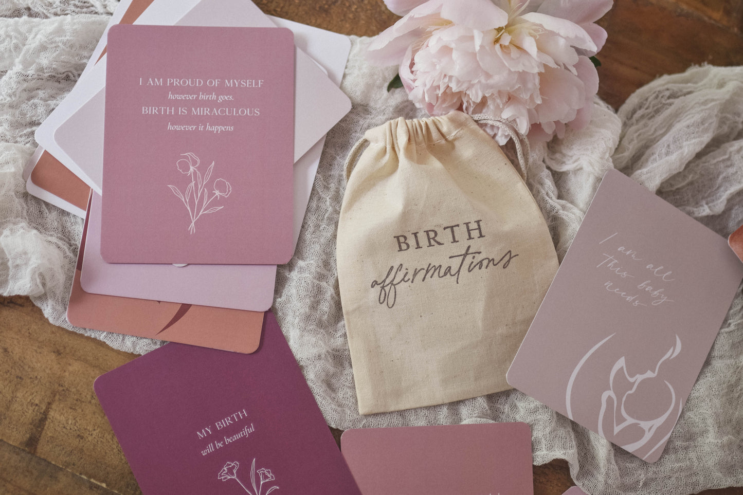 Natural Birth Affirmations - Mantras for Moms