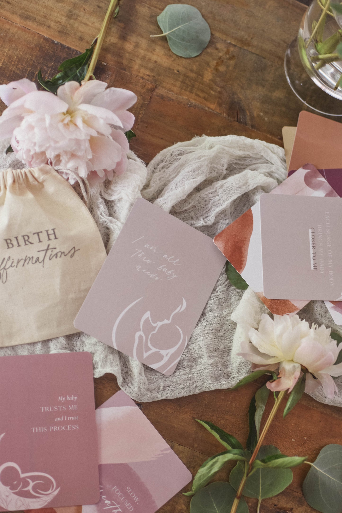 Natural Birth Affirmations - Mantras for Moms