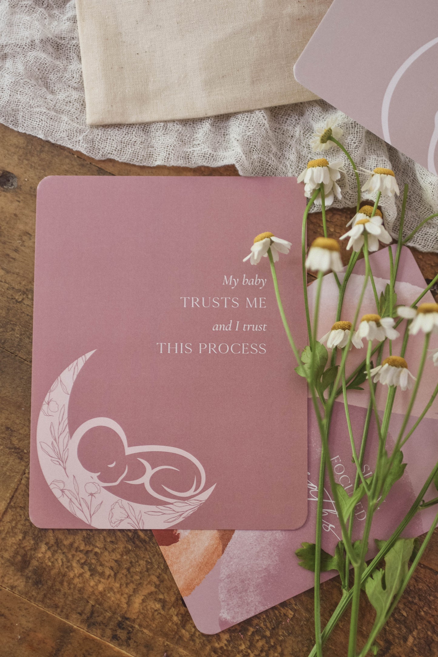 Natural Birth Affirmations - Mantras for Moms