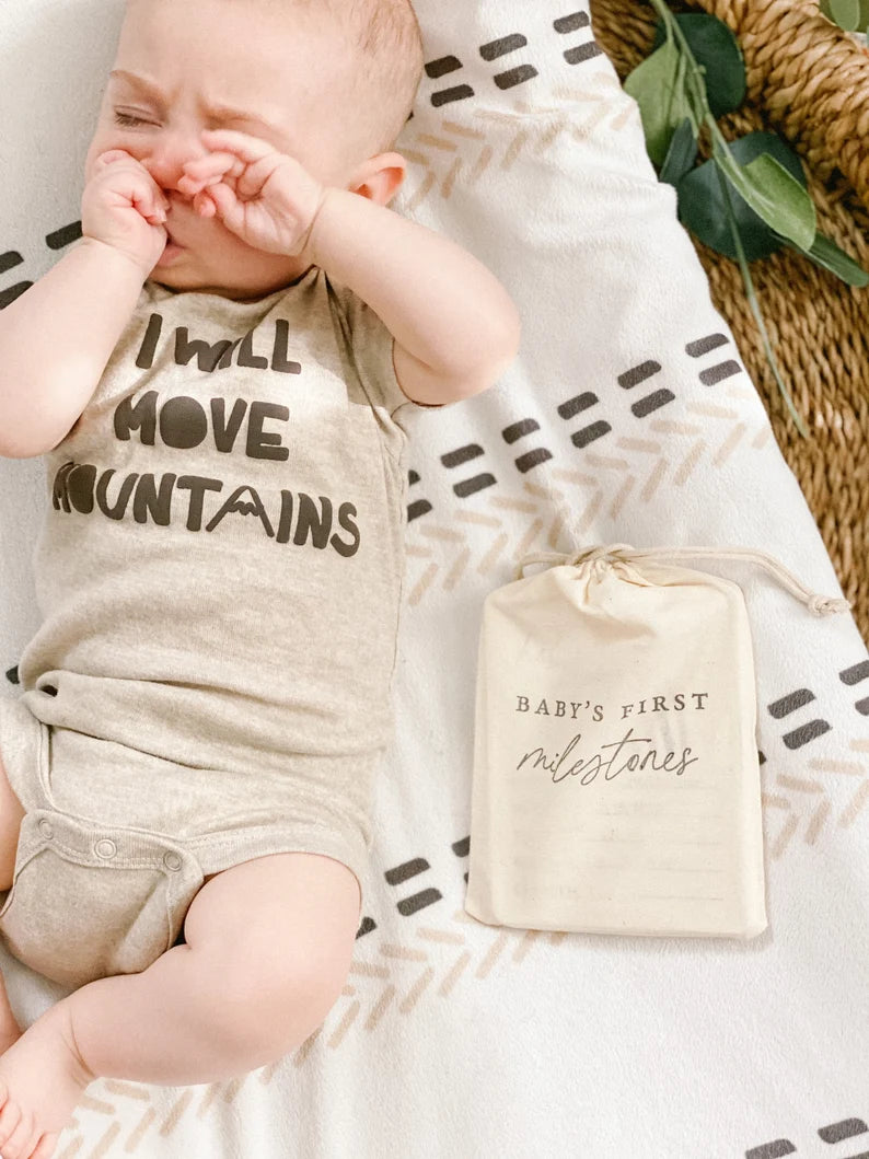 Baby's First Milestones Keepsake