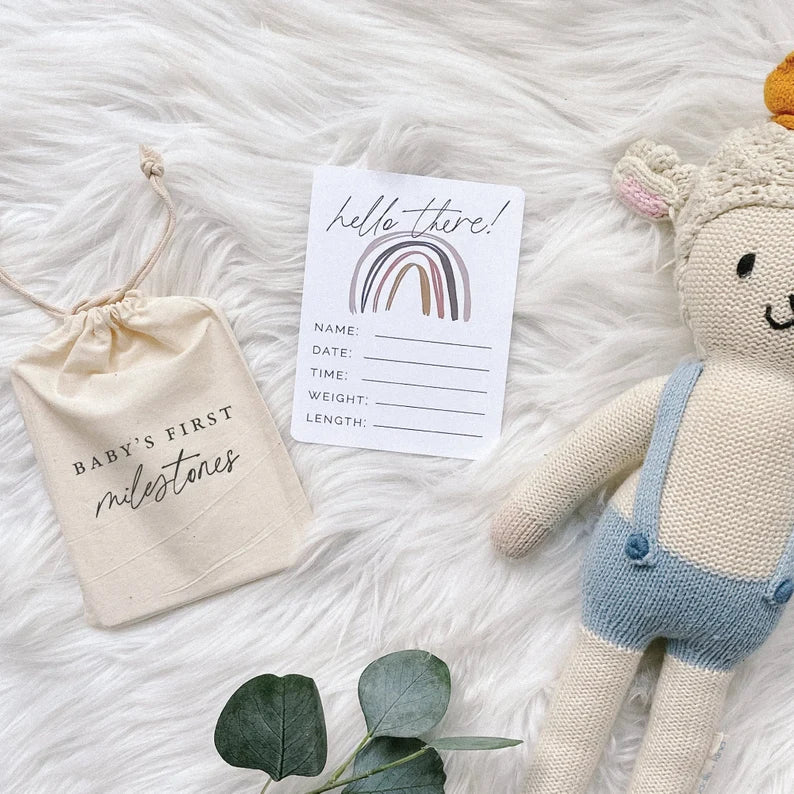 Baby's First Milestones Keepsake
