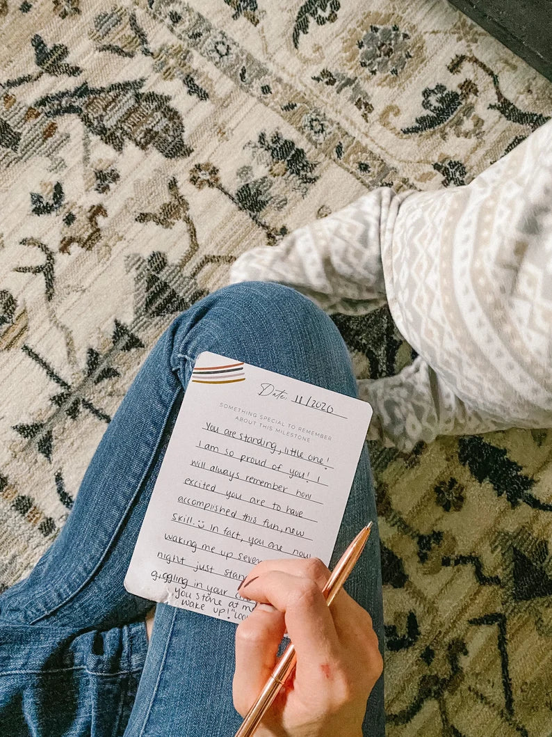 Baby's First Milestones Keepsake