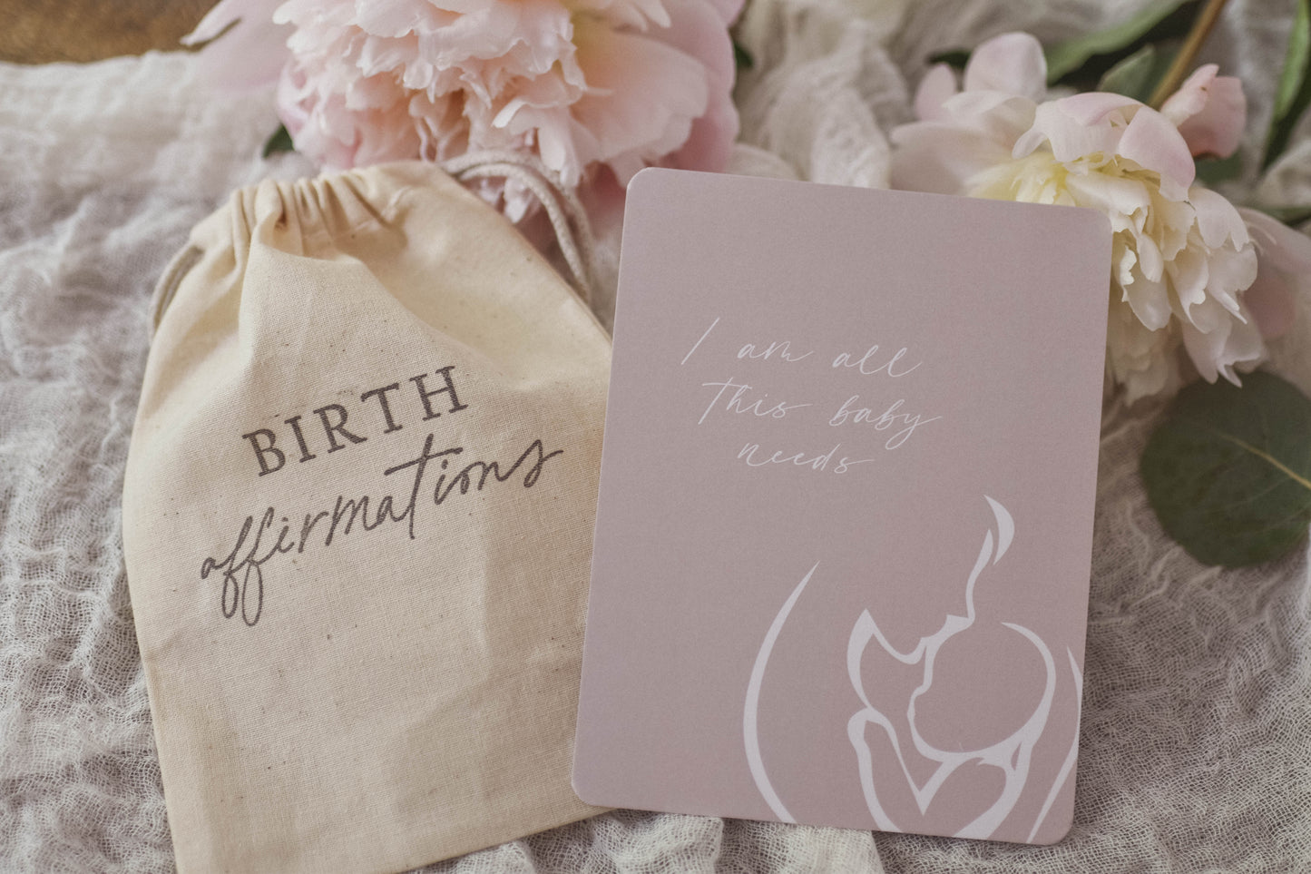Natural Birth Affirmations - Mantras for Moms